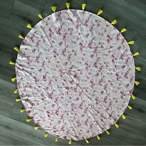 NWT American Eagle Outfitters Round Tasseled Beach Towel